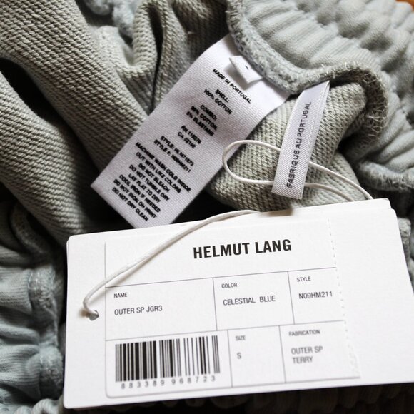 BNWT SS24 HELMUT LANG OUTER SP JGR3 SWEATPANTS S - Picture 9 of 11